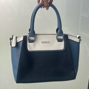 Blue guess purse